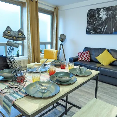 Appartement Beau-jean, Un Cocon Sympa 5 Min à Pied Du Centre-ville, Parking Privé, à 10 Min Du Chu *