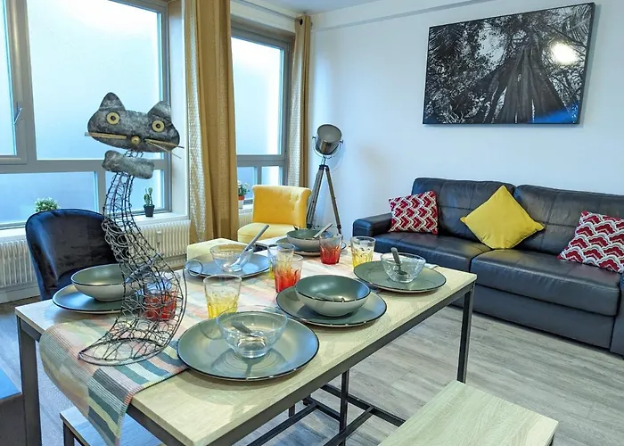 Apartment Beau-jean, Un Cocon Sympa 5 Min A Pied Du Centre-ville, Parking Prive, A 10 Min Du Chu *